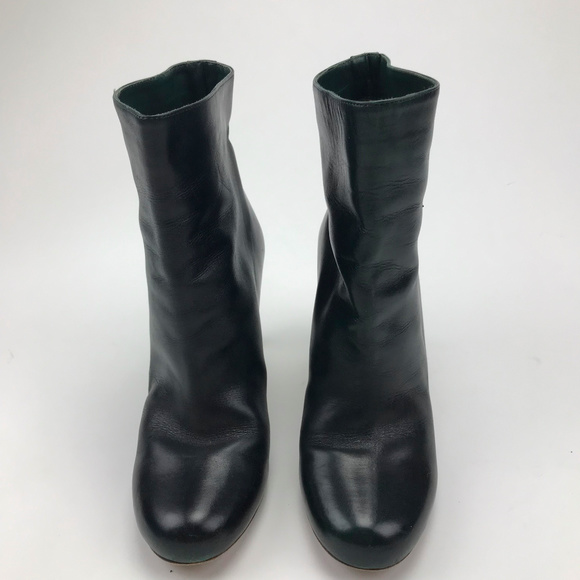 Chloé // Dark Green Rubber Betty Rain Boot – VSP Consignment Dark Green / Bottle Green Chloe ankle books